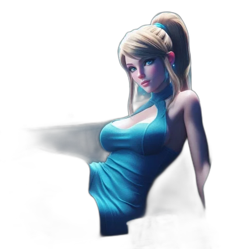 dress, staff, robot, face transparent PNG cut-out
