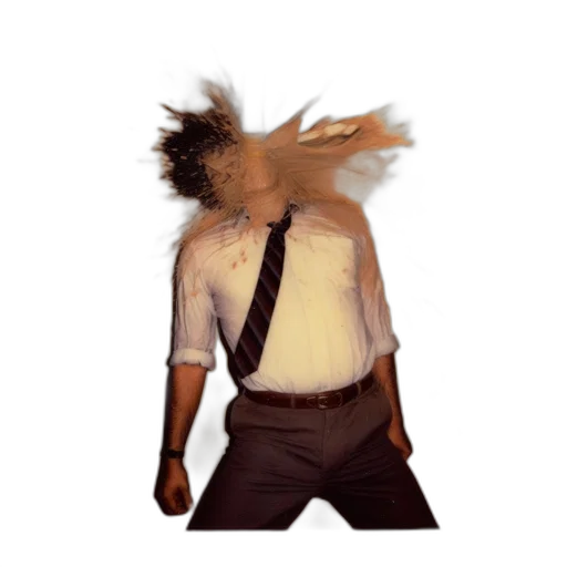 mask, hair, creature, dragon transparent PNG cut-out