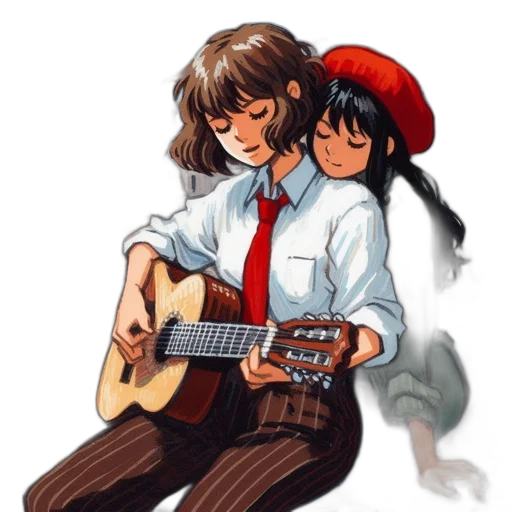 hat, pixel art, anime, concept art transparent PNG cut-out