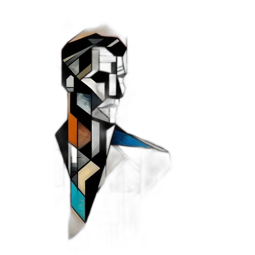 robot, face, mask, staff transparent PNG cut-out