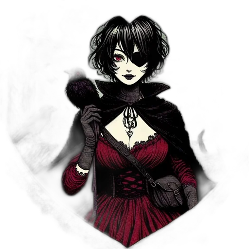 mask, dress, staff, face transparent PNG cut-out