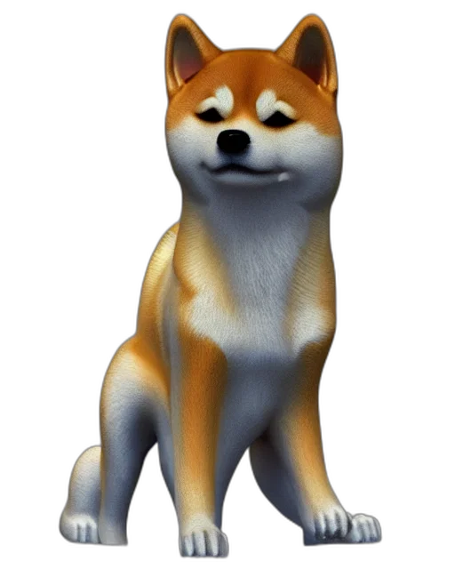 animal, staff, creature, 3d render transparent PNG cut-out