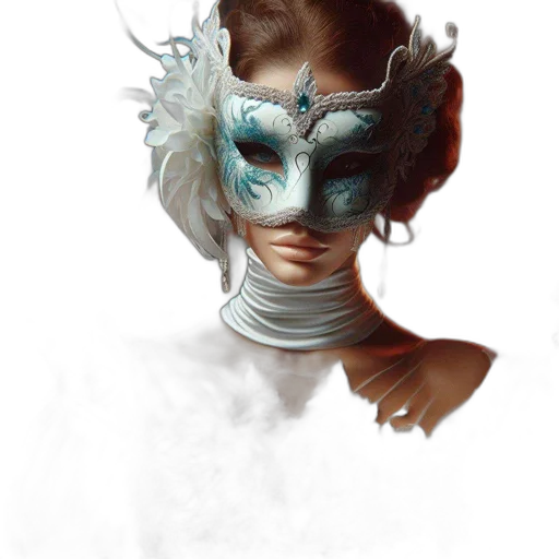 mask, face, robot, crown transparent PNG cut-out