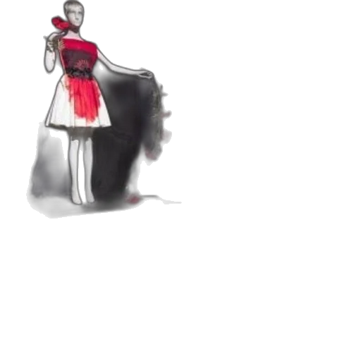 dress, robot, crown, hair transparent PNG cut-out