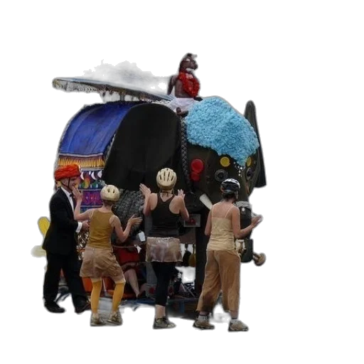 umbrella, staff, hat, jacket transparent PNG cut-out