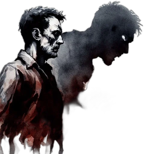 concept art, comic book art, watercolor, photorealistic transparent PNG cut-out