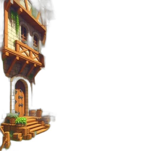 building, furniture, crown, concept art transparent PNG cut-out