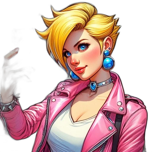 jacket, concept art, comic book art, cartoon transparent PNG cut-out