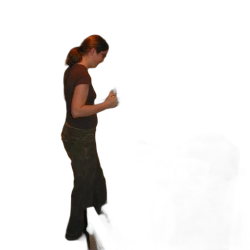staff, dress, shoes, 3d render transparent PNG cut-out