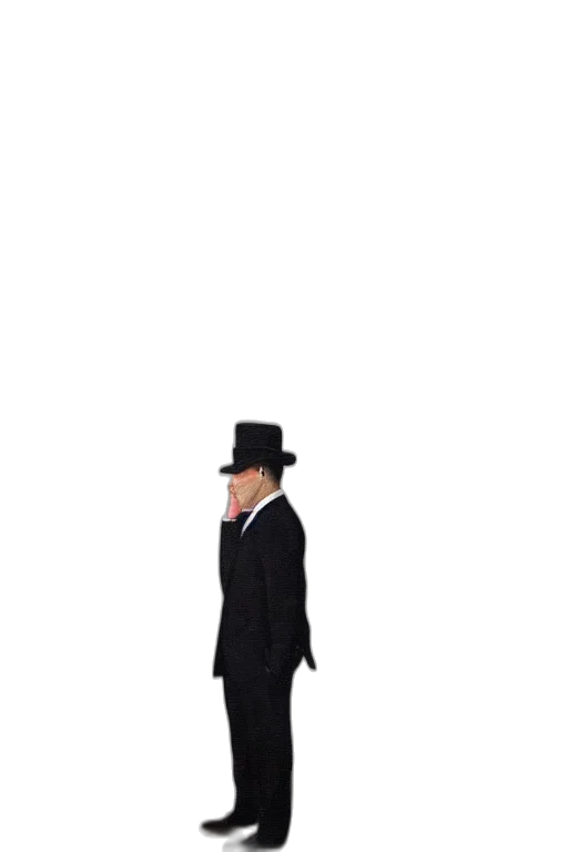 hat, staff, robot, animal transparent PNG cut-out