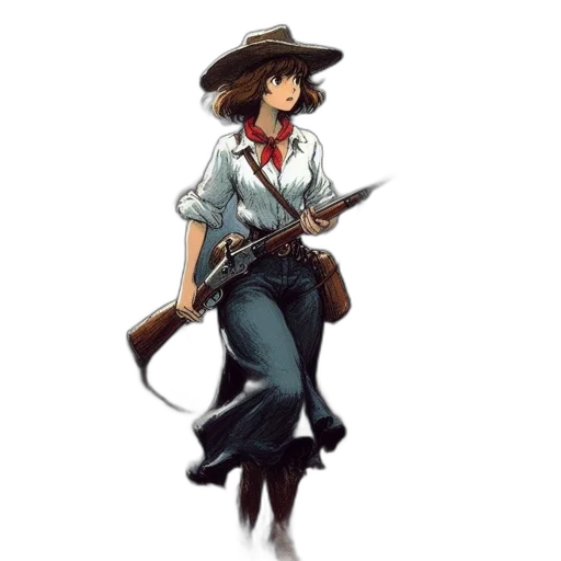 staff, weapon, hat, concept art transparent PNG cut-out