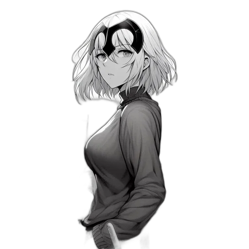 jacket, mask, face, staff transparent PNG cut-out