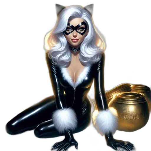 comic book art, concept art, cartoon, fantasy art transparent PNG cut-out