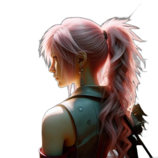 sword, weapon, hair, staff transparent PNG cut-out
