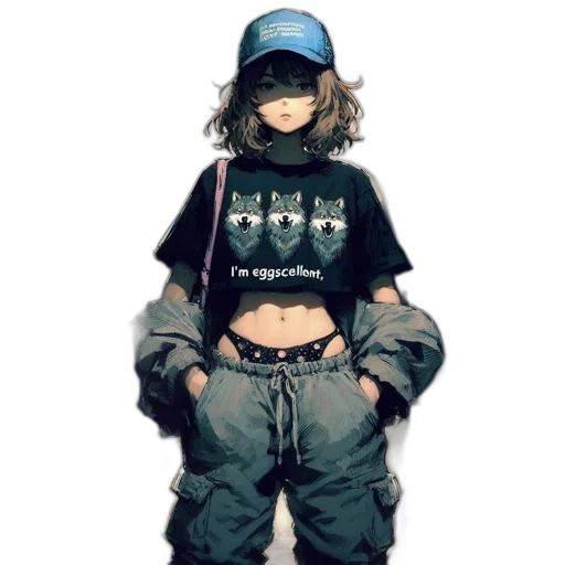 jacket, photorealistic, cyberpunk, 3d render transparent PNG cut-out
