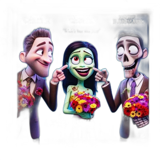 mask, concept art, 3d render, cartoon transparent PNG cut-out