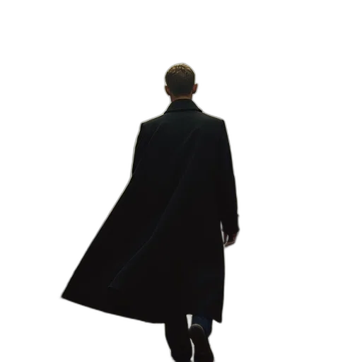 jacket, staff, umbrella, weapon transparent PNG cut-out