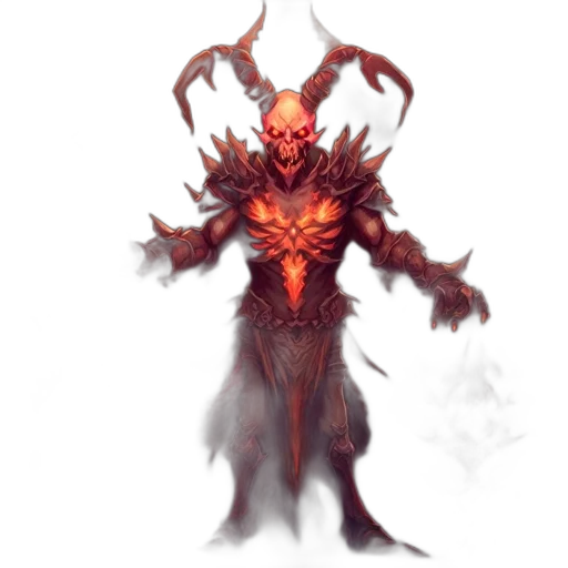 creature, staff, concept art, fantasy art transparent PNG cut-out