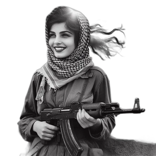weapon, pencil sketch, photorealistic, comic book art transparent PNG cut-out