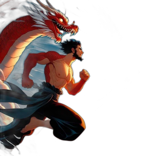 dragon, fantasy art, concept art, comic book art transparent PNG cut-out