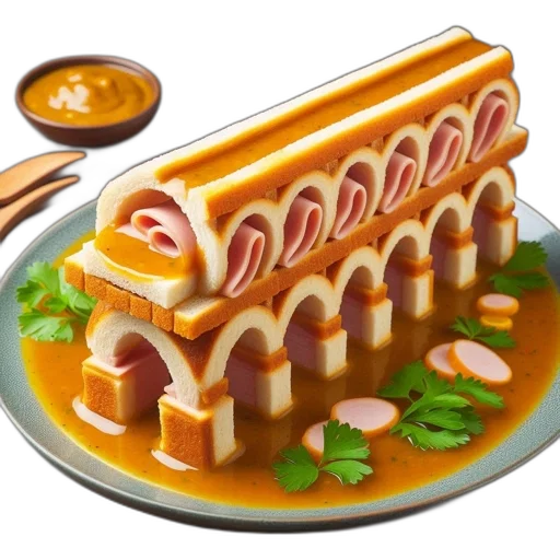 food, weapon, 3d render, photorealistic transparent PNG cut-out