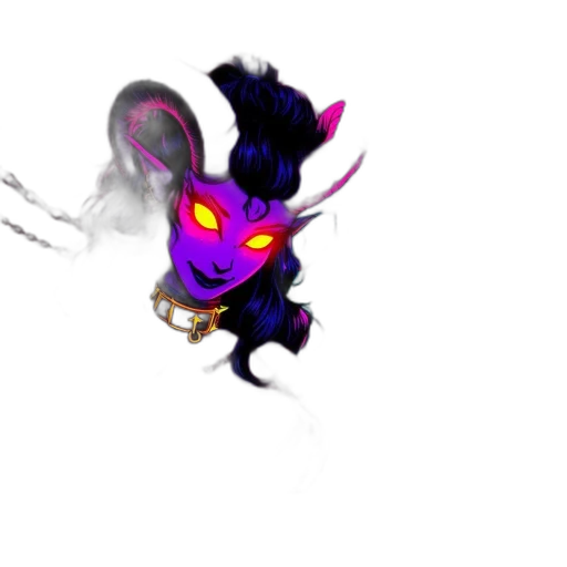 staff, mask, dragon, creature transparent PNG cut-out