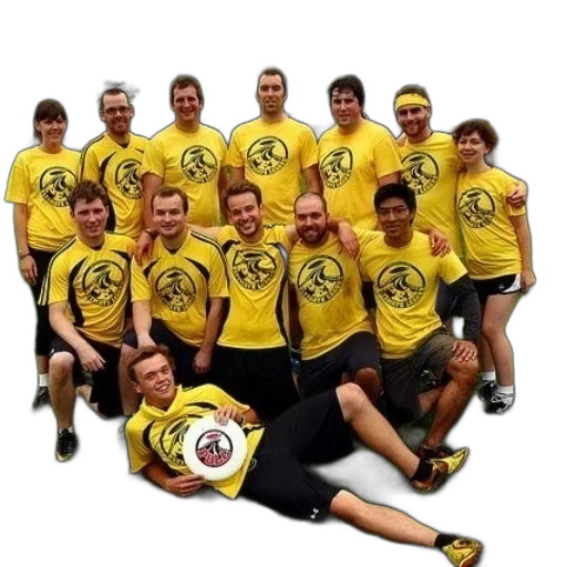 staff, group, people, wearing transparent PNG cut-out