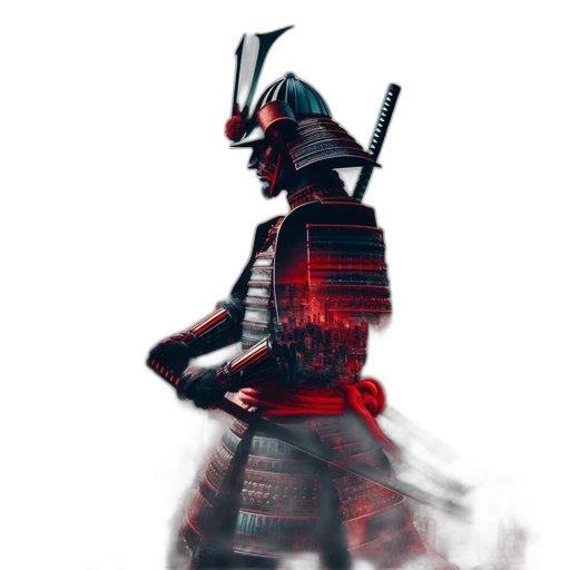 sword, robot, mask, weapon transparent PNG cut-out