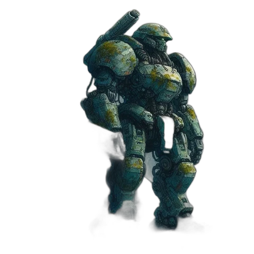 robot, weapon, creature, concept art transparent PNG cut-out