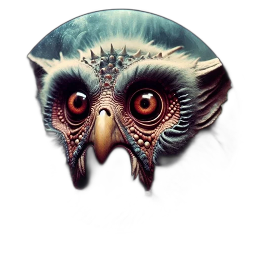 mask, face, creature, animal transparent PNG cut-out