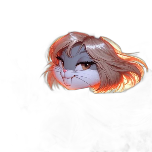 hair, staff, face, dragon transparent PNG cut-out