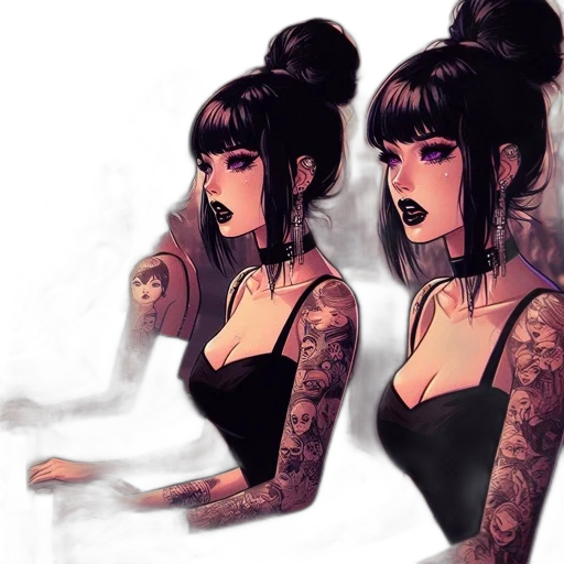 dress, creature, face, mask transparent PNG cut-out