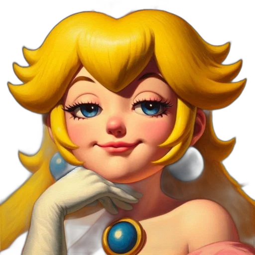 face, crown, dress, staff transparent PNG cut-out
