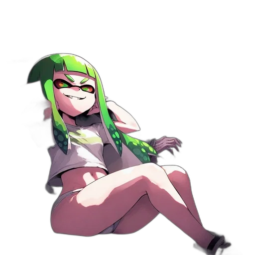 creature, weapon, staff, dress transparent PNG cut-out