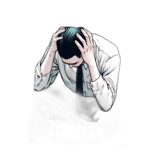 jacket, mask, staff, face transparent PNG cut-out