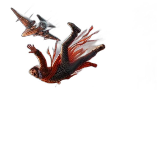 dragon, creature, animal, staff transparent PNG cut-out