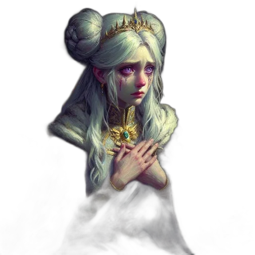 crown, jewelry, face, fantasy art transparent PNG cut-out