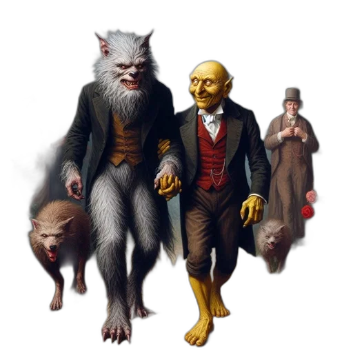 creature, animal, concept art, fantasy art transparent PNG cut-out