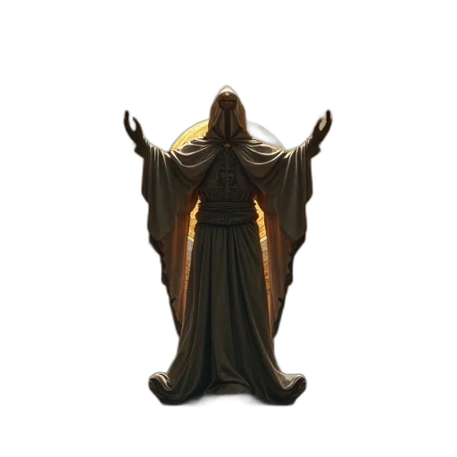 staff, crown, dress, mask transparent PNG cut-out
