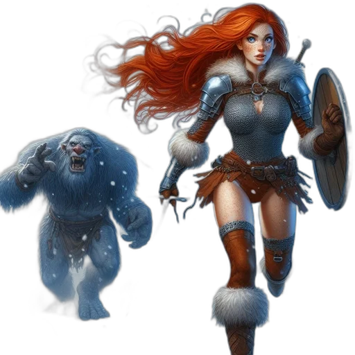 concept art, fantasy art, comic book art, pixel art transparent PNG cut-out