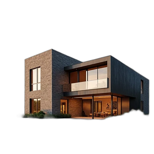 building, 3d render, photorealistic, concept art transparent PNG cut-out