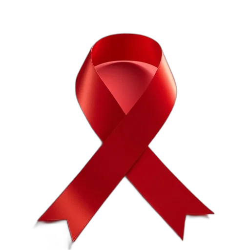 world, aids, day, red transparent PNG cut-out