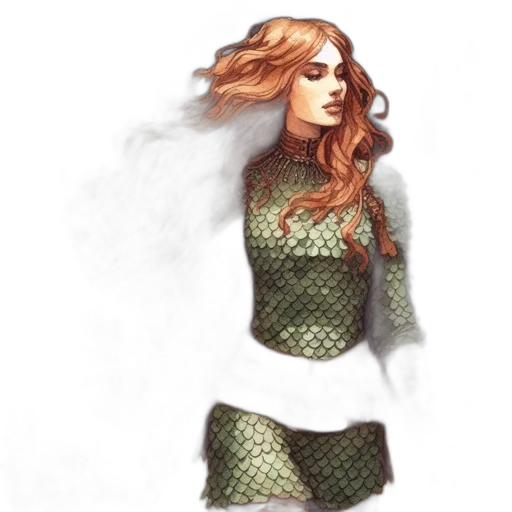 dress, fantasy art, concept art, pixel art transparent PNG cut-out