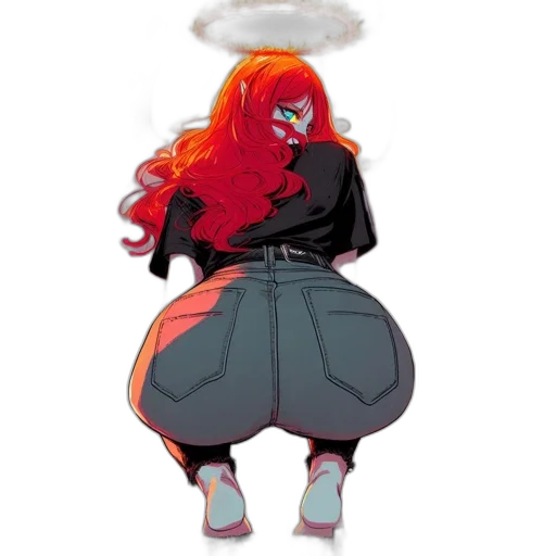 jacket, dress, creature, concept art transparent PNG cut-out