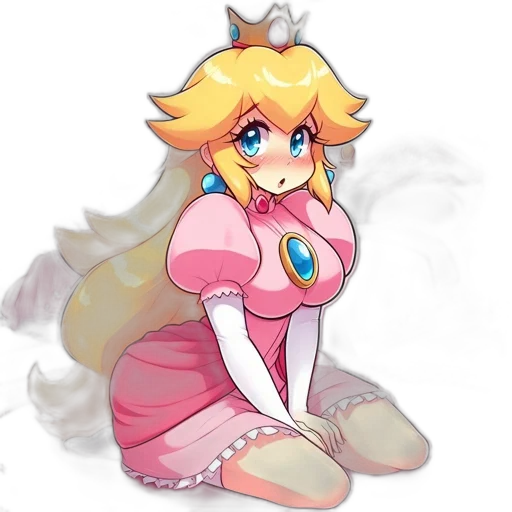 dress, crown, staff, face transparent PNG cut-out