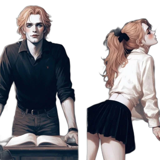 concept art, comic book art, fantasy art, photorealistic transparent PNG cut-out