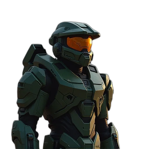 robot, weapon, concept art, 3d render transparent PNG cut-out