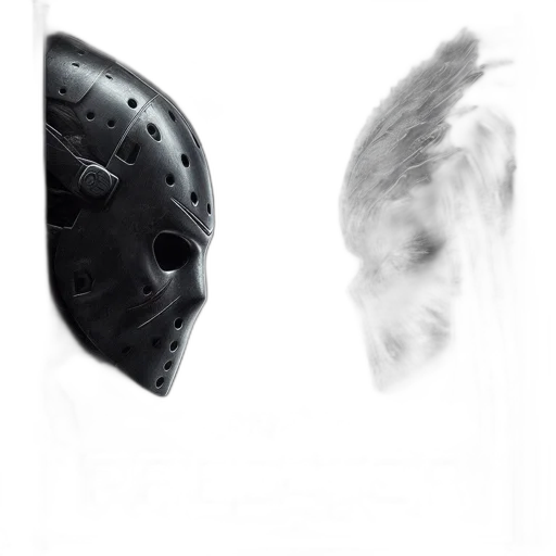 mask, face, weapon, hat transparent PNG cut-out