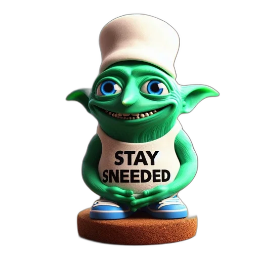staff, creature, 3d render, concept art transparent PNG cut-out