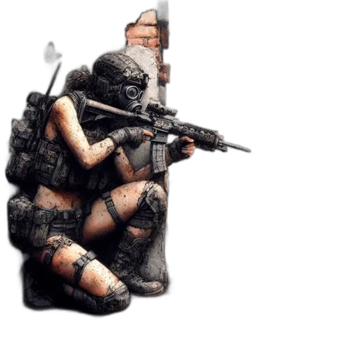 weapon, bottle, concept art, 3d render transparent PNG cut-out